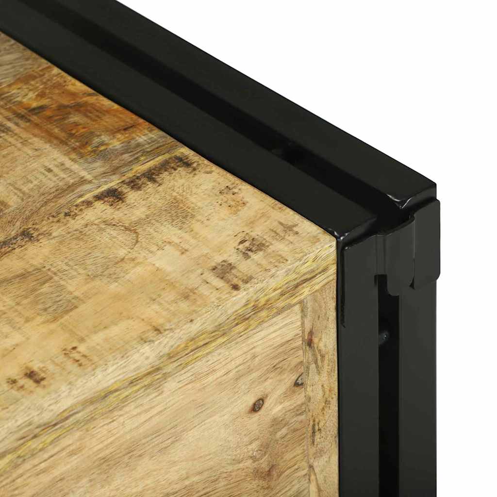 Weinregal 2 stk. 46 x 35 x 27,5 cm Massivholz Mango