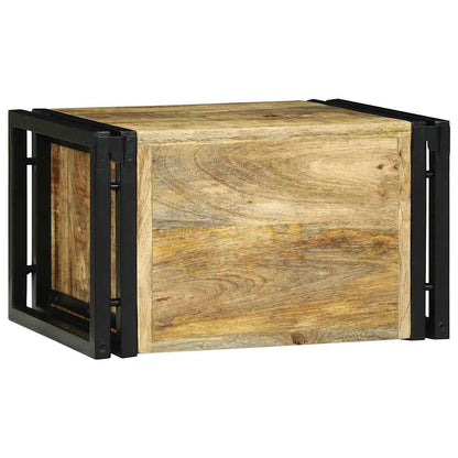 Weinregal 2 stk. 46 x 35 x 27,5 cm Massivholz Mango
