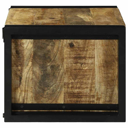 Weinregal 2 stk. 46 x 35 x 27,5 cm Massivholz Mango
