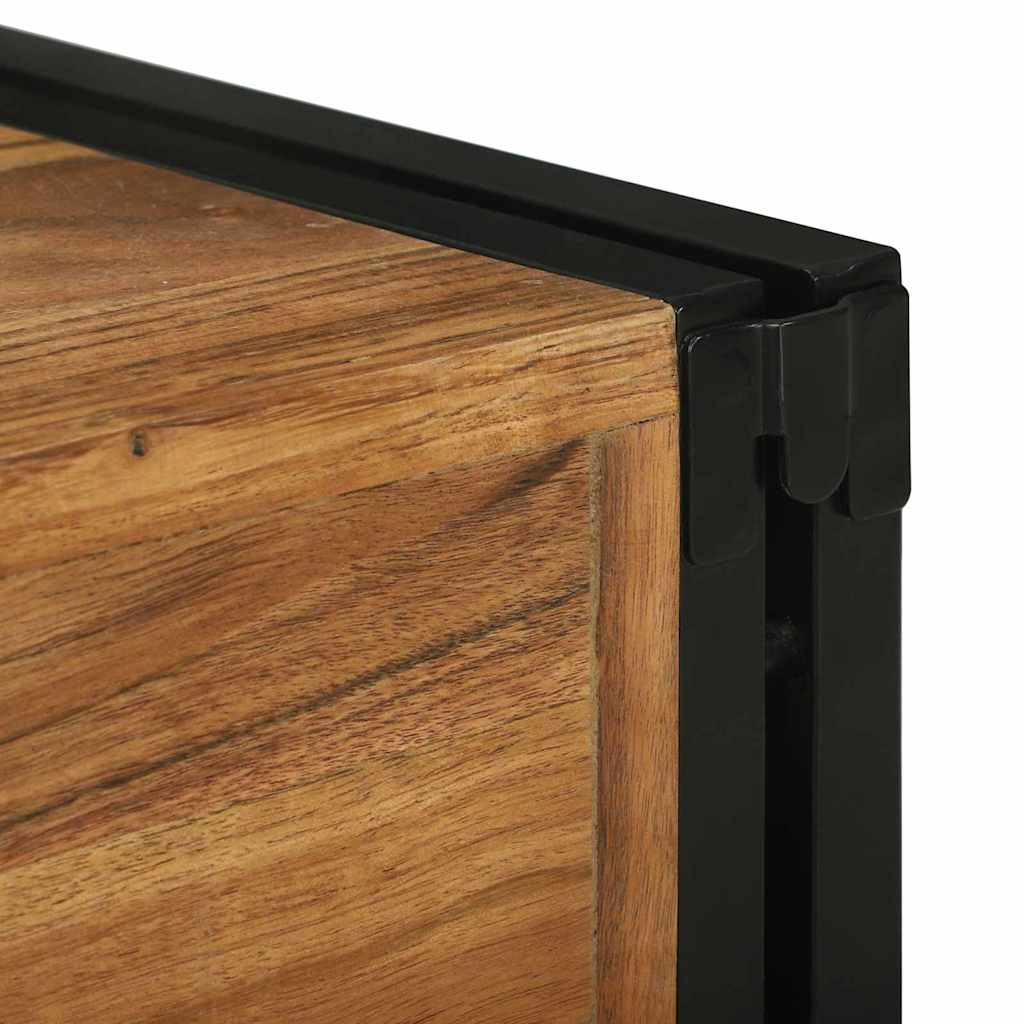 Weinregal 2 stk. 46 x 35 x 27,5 cm Massivholz Akazie