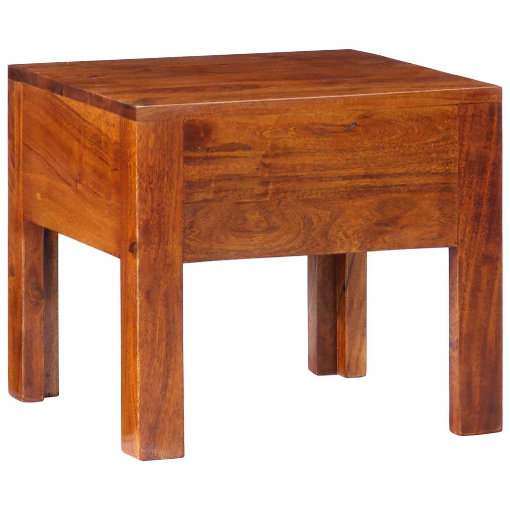 Nachttisch 40x40x36 cm Massivholz Akazie