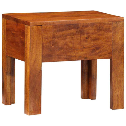 Beistelltisch mit Schubladen mit Speicher Braun 40 x 30 x 36 cm