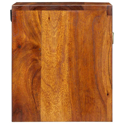 Nachttisch Braun 40 x 35 x 35 cm Massivholz Akazie