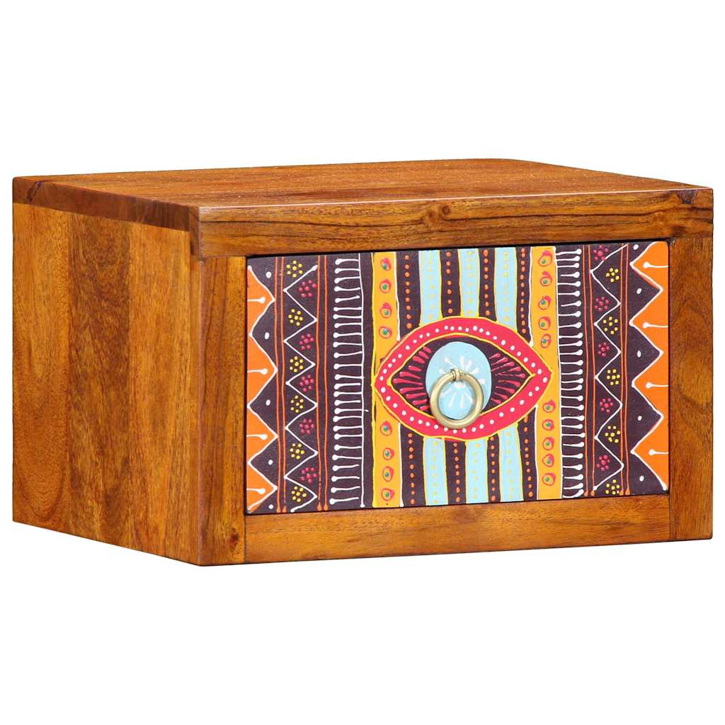 Nachttisch 2 stk. Braun 35 x 30 x 22 cm