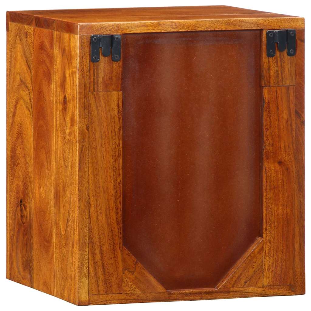 Nachttisch 2 stk. Braun 35 x 30 x 40 cm Massivholz Akazie