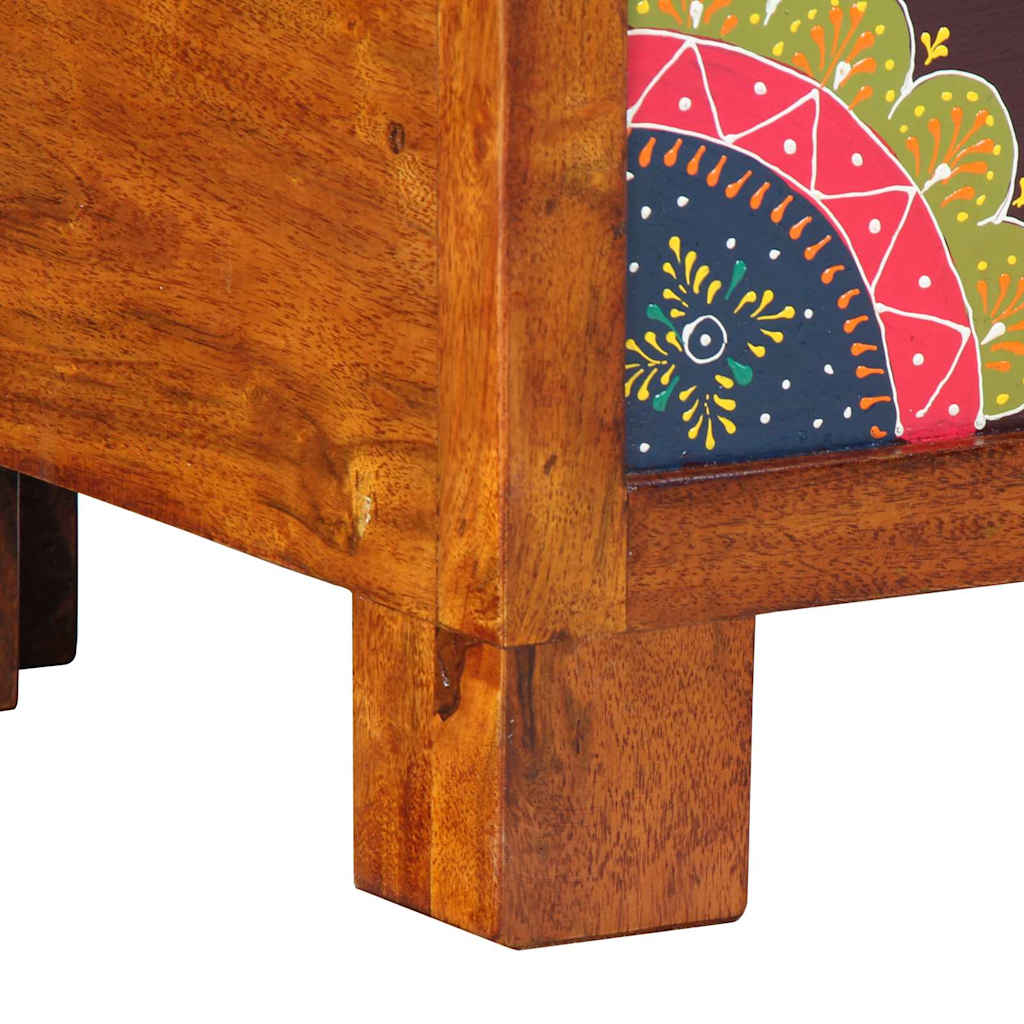 Aufbewahrungsbox Mehrfarbig 50 x 30 x 40 cm Massivholz Akazie