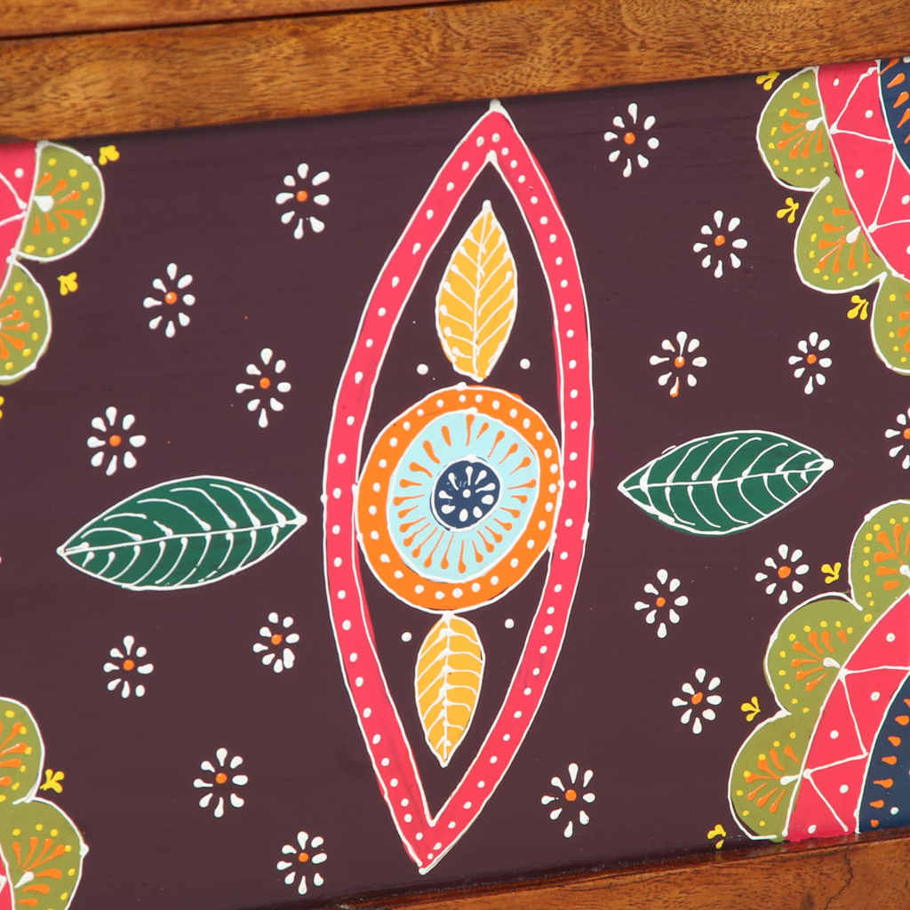 Aufbewahrungsbox Mehrfarbig 50 x 30 x 40 cm Massivholz Akazie