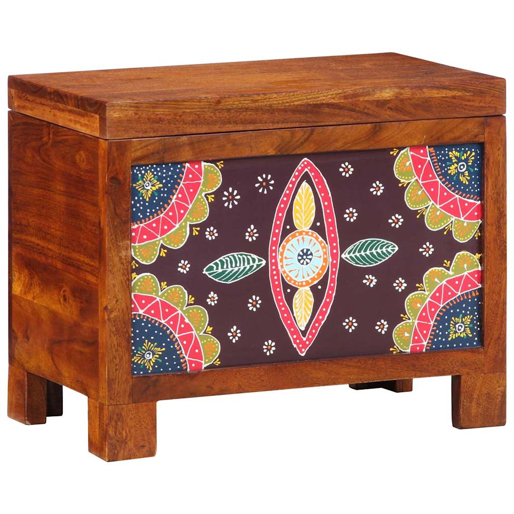 Aufbewahrungsbox Mehrfarbig 50 x 30 x 40 cm Massivholz Akazie