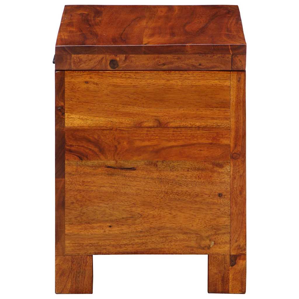 Aufbewahrungsbox Mehrfarbig 50 x 30 x 40 cm Massivholz Akazie