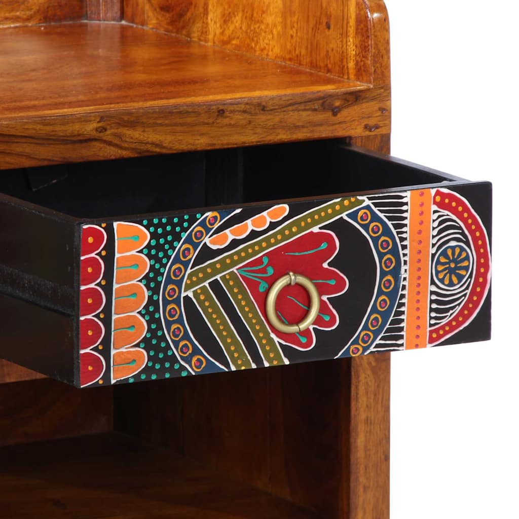 Schuhbank Honigbraun 100 x 35 x 45 cm Akazienmassivholz