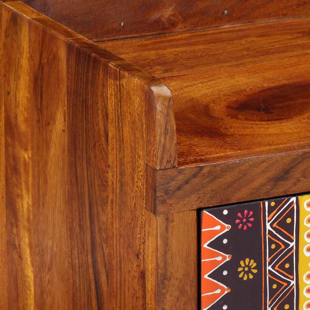 Schuhbank Honigbraun 100 x 35 x 45 cm Akazienmassivholz