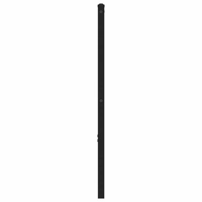 Ersatz-Kopfteil Räuchereiche 135 cm Eisen und Holzwerkstoff