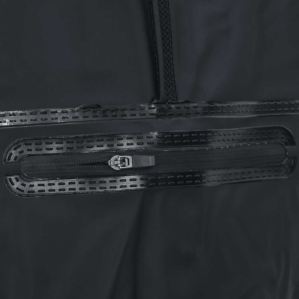 Wathose mit Stiefeln und Gürtel Schwarz Größe 44