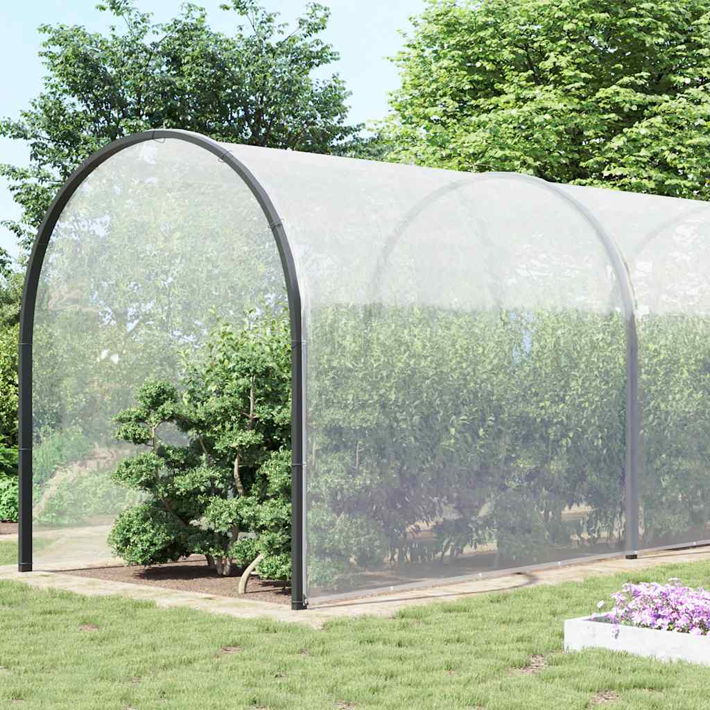 Transparente Plane mit Ösen 10x12 m Polyethylen