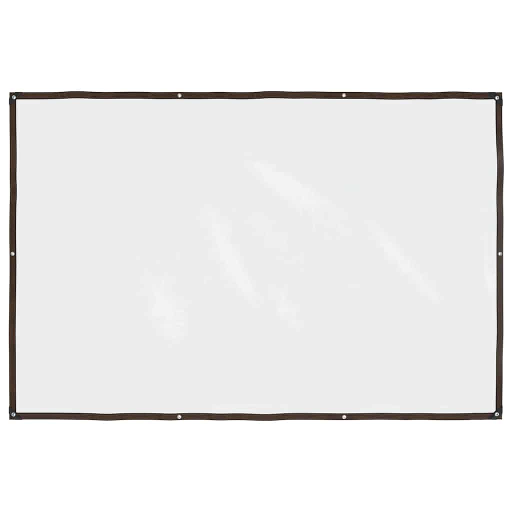 Transparente Plane mit Ösen 2x3 m Polyethylen