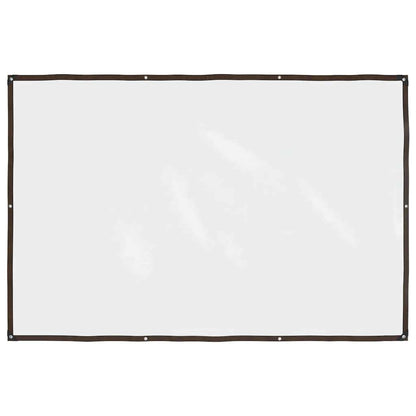 Transparente Plane mit Ösen 2x3 m Polyethylen
