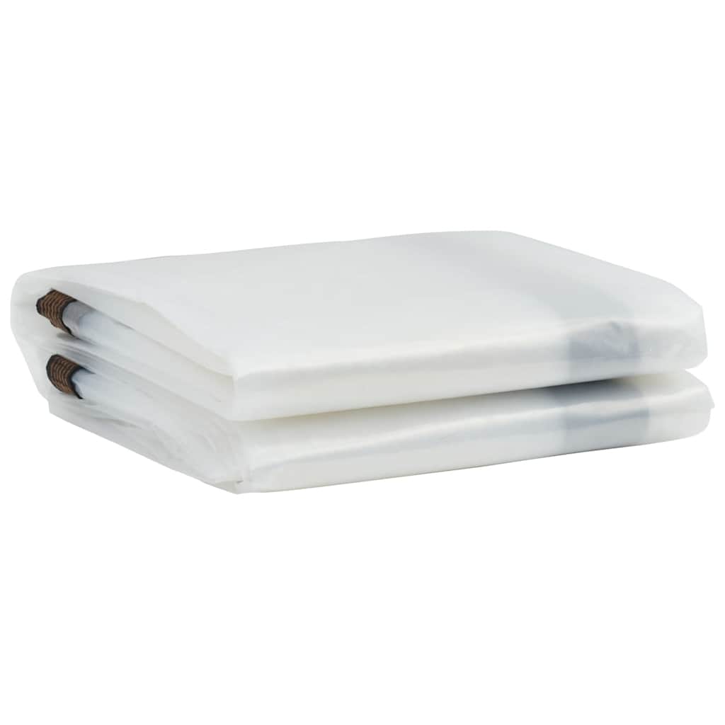 Transparente Plane mit Ösen 3x12 m Polyethylen