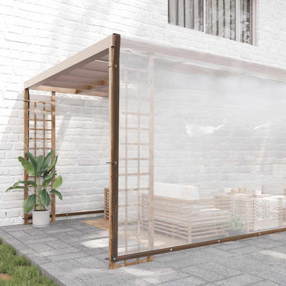 Transparente Plane mit Ösen 8x12 m Polyethylen