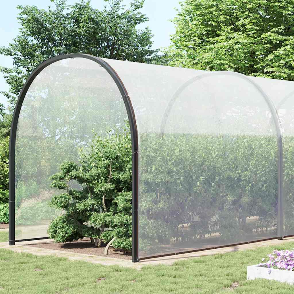 Transparente Plane mit Ösen 10x12 m Polyethylen