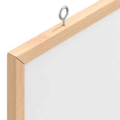 Magnetisches Whiteboard mit Rahmen 60x55cm