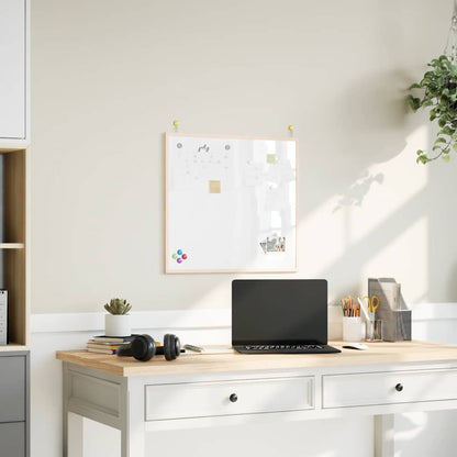 Magnetisches Whiteboard mit Rahmen 60x55cm