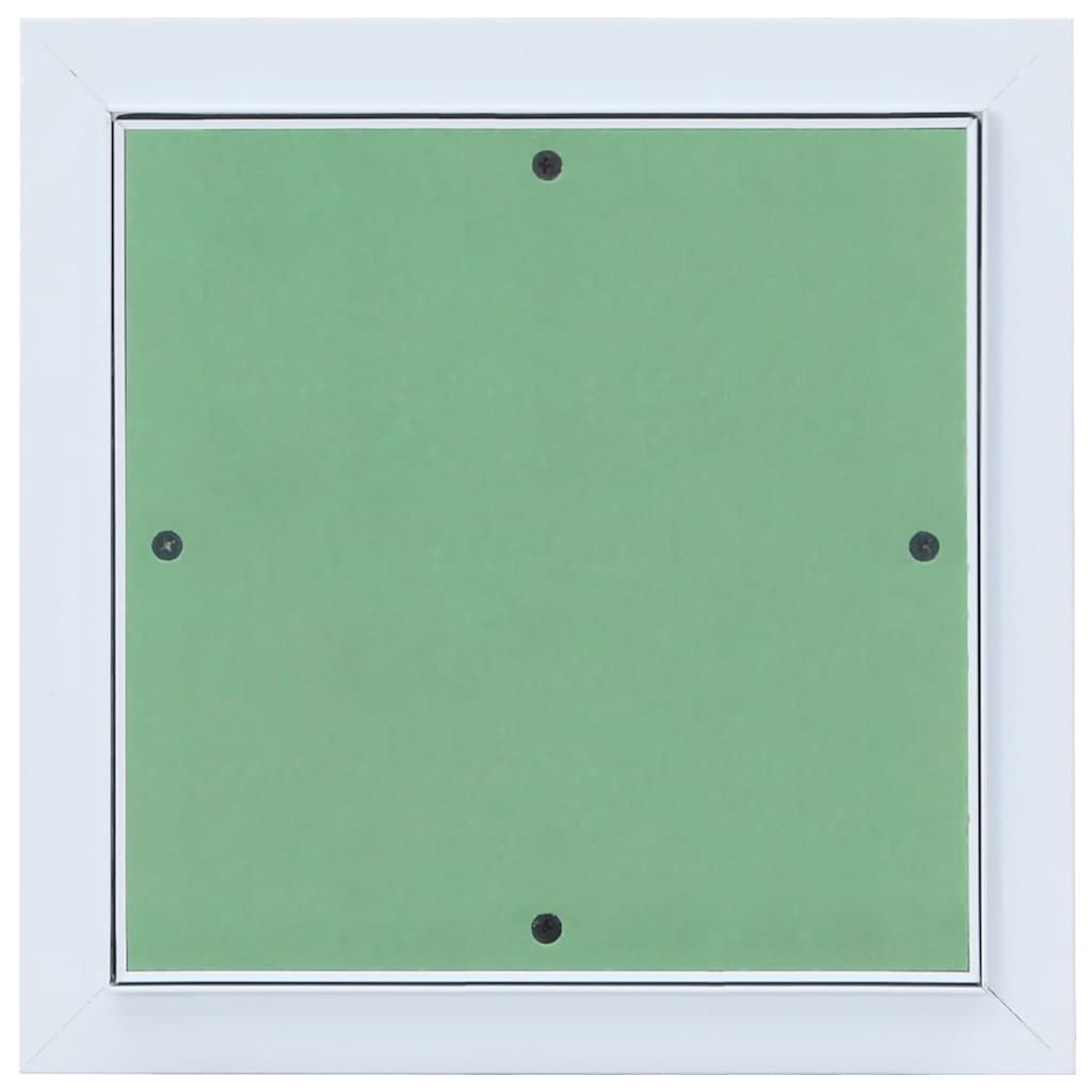 Zugangsklappe Grün und Silber 30 x 30 cm