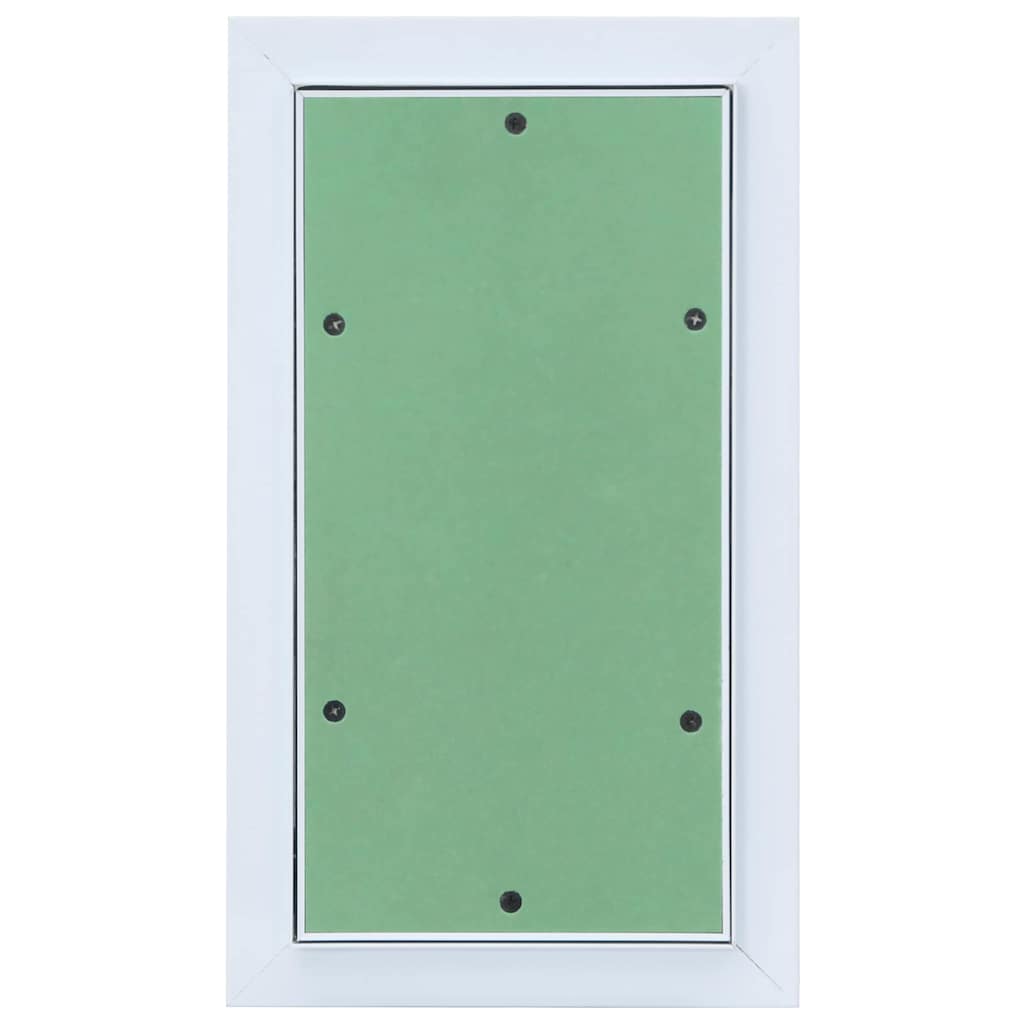 Zugangsklappe Grün und Silber 30 x 55 cm