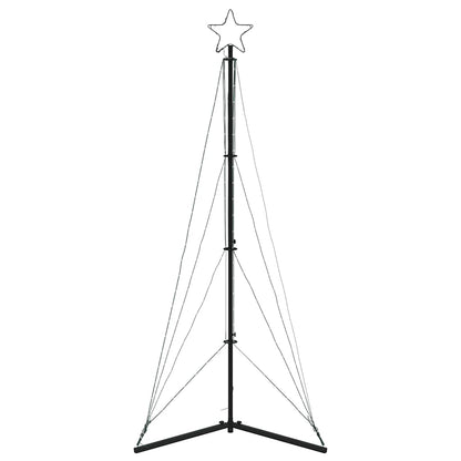 LED Weihnachtsbaum 363 LEDs Kaltweiß 182 cm