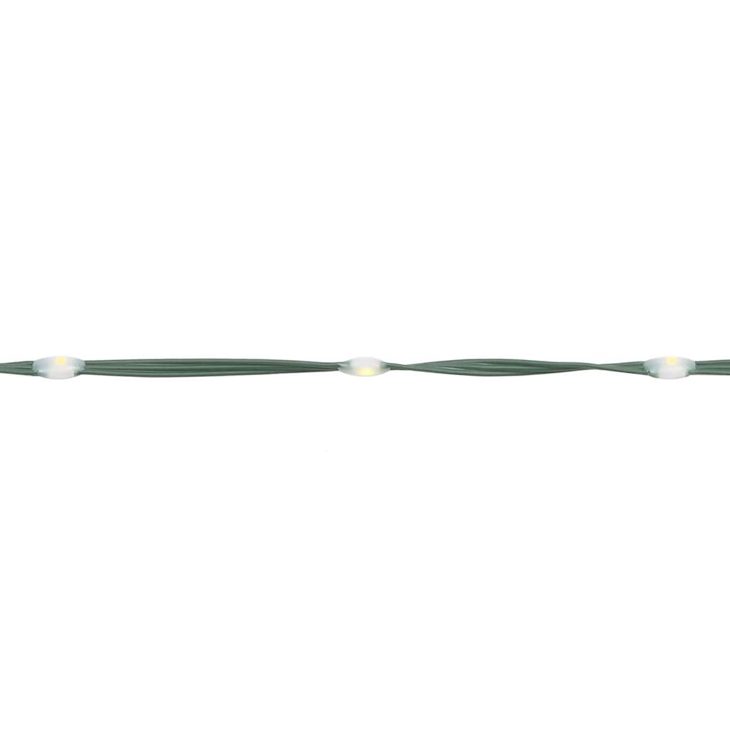 Éclairage de sapin de Noël 363 LED blanc froid 182 cm