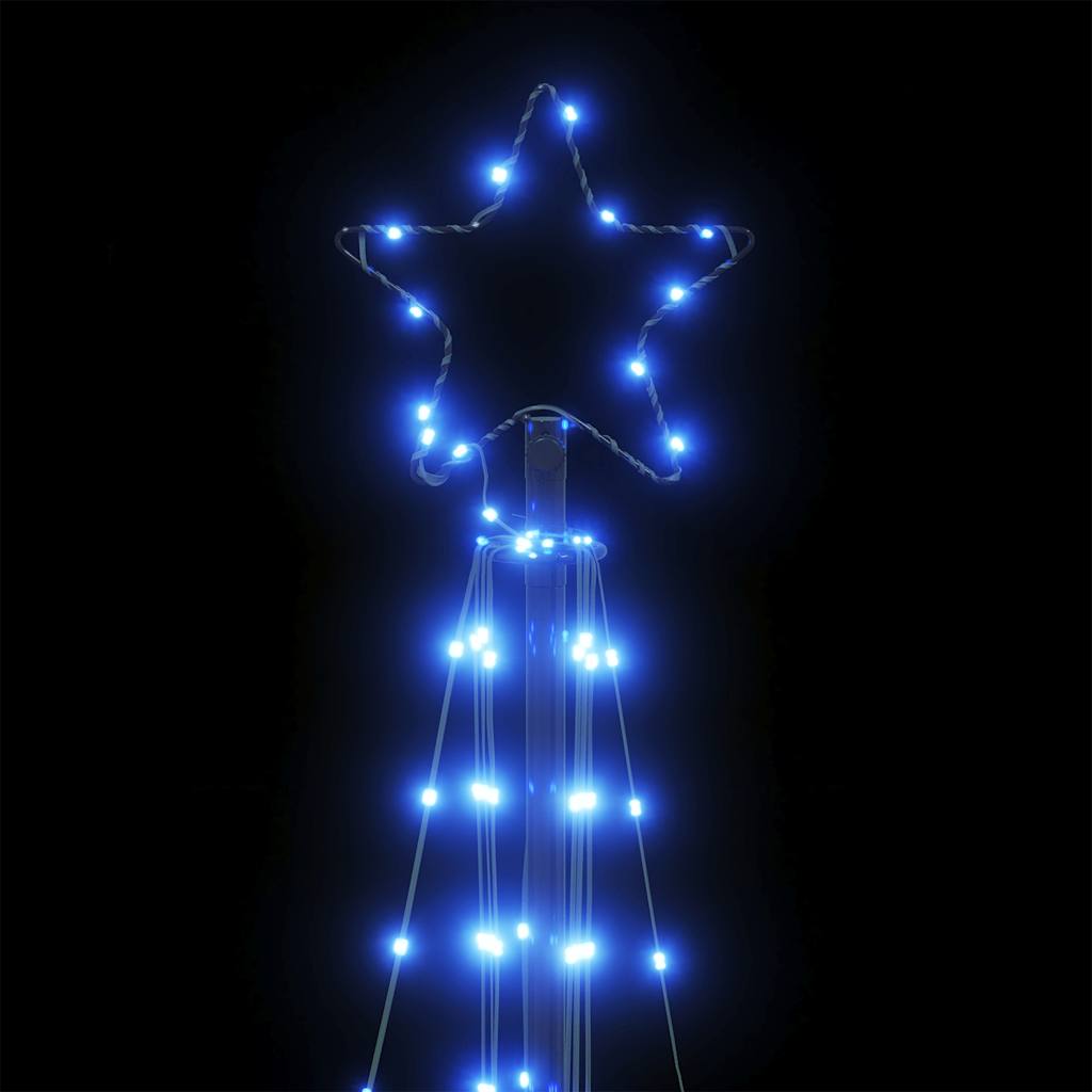 LED Weihnachtsbaum 363 LEDs Blau 182 cm