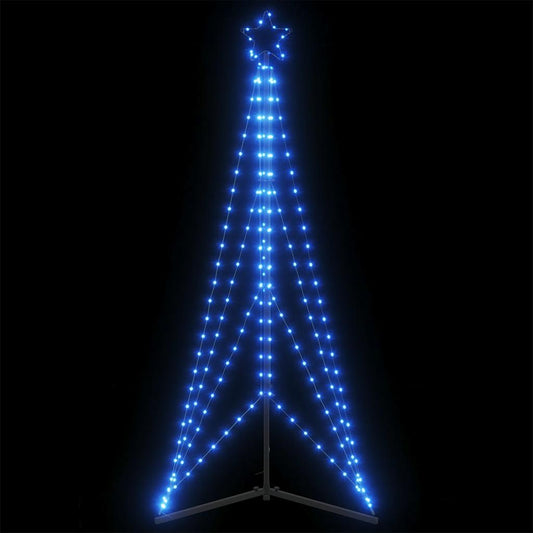 LED Weihnachtsbaum 363 LEDs Blau 182 cm