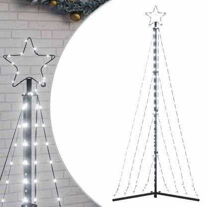 LED Weihnachtsbaum 339 LEDs Kaltweiß 187 cm