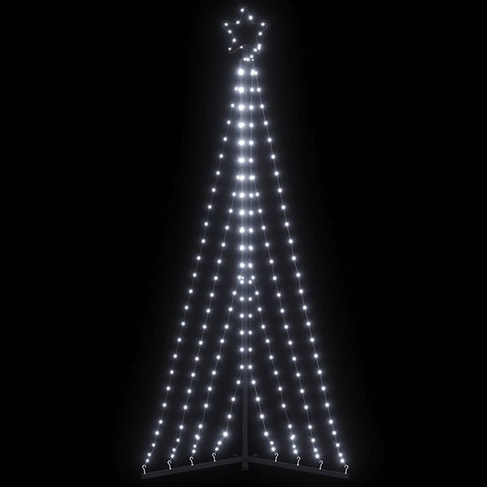 LED Weihnachtsbaum 339 LEDs Kaltweiß 187 cm