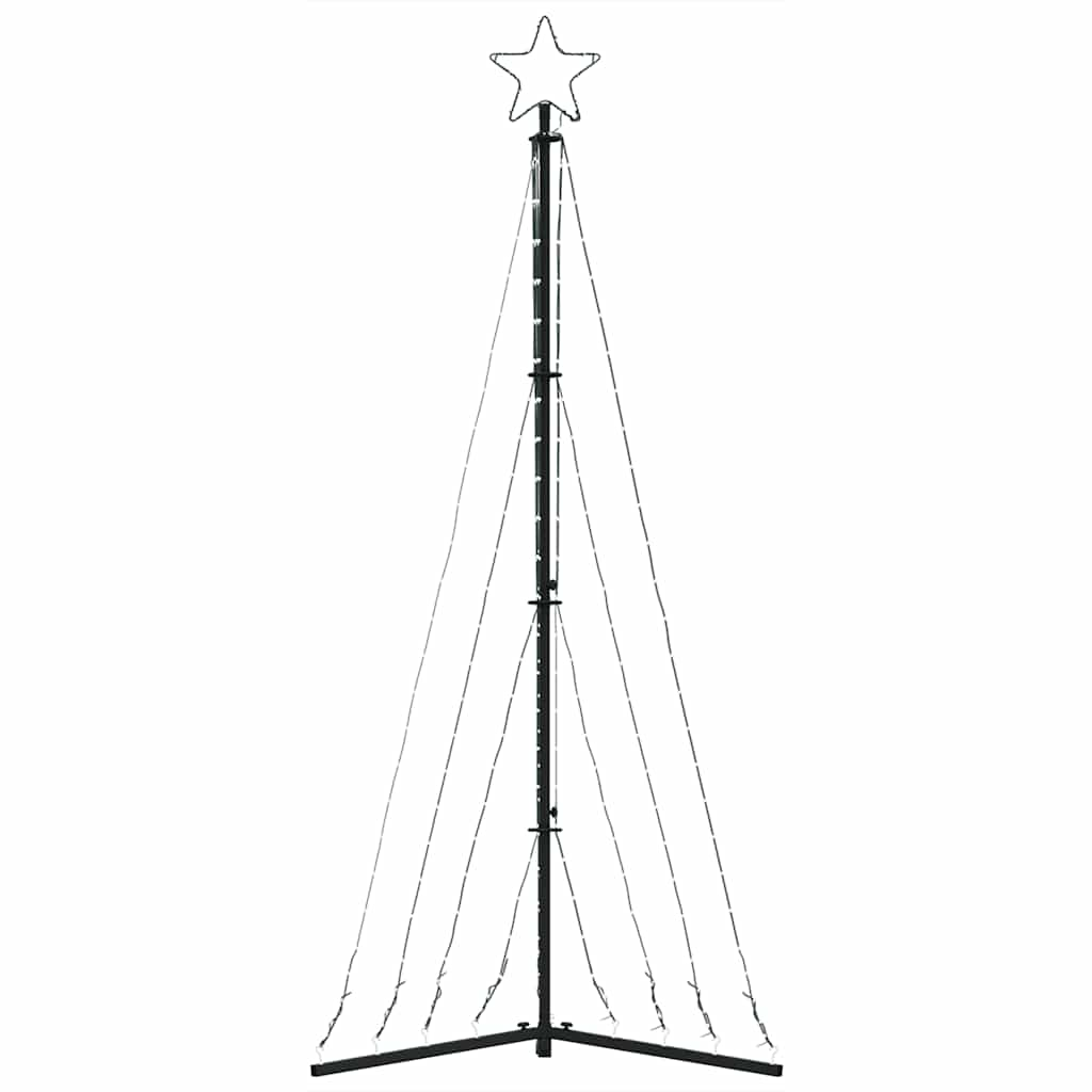 LED Weihnachtsbaum 339 LEDs Mehrfarbig 187 cm