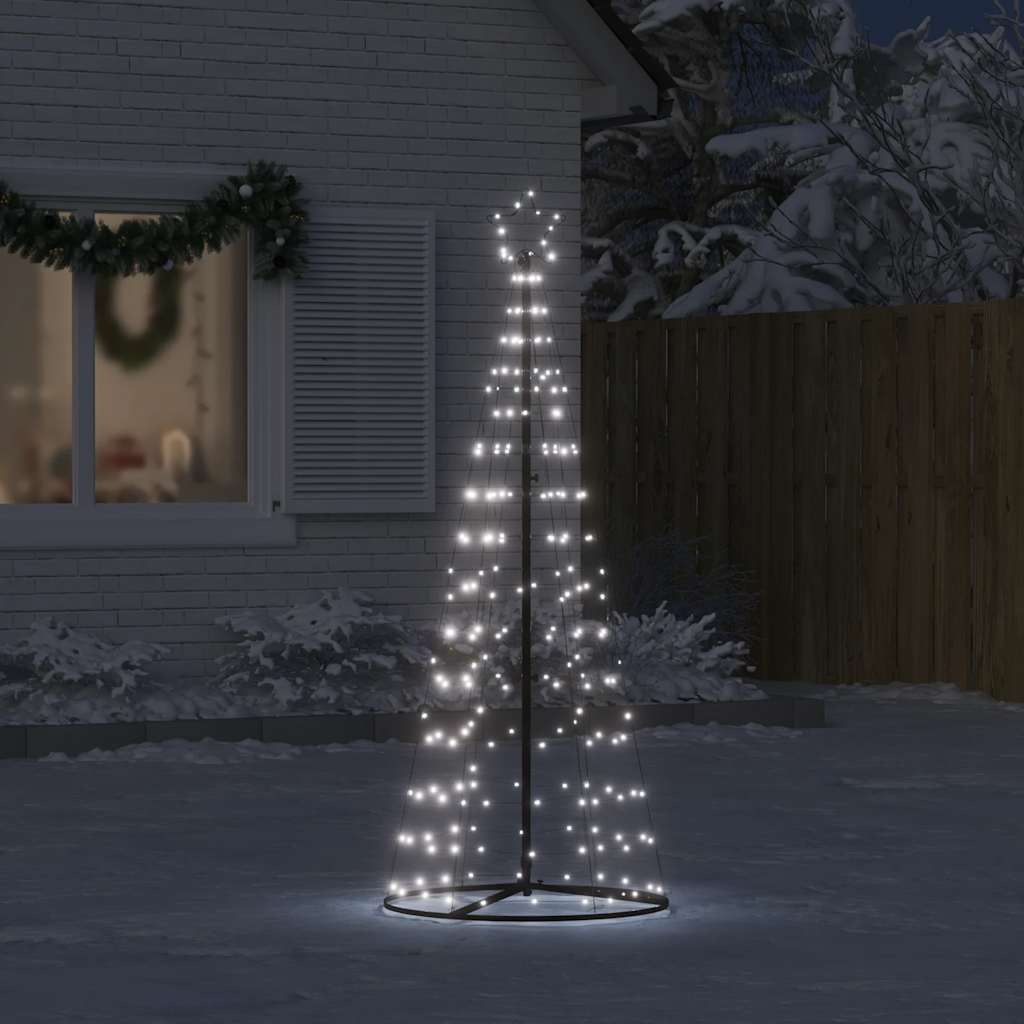 LED Weihnachtsbaum 200 LEDs Kaltweiß 182 cm