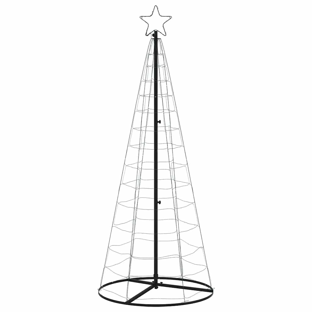 LED Weihnachtsbaum 200 LEDs Kaltweiß 182 cm