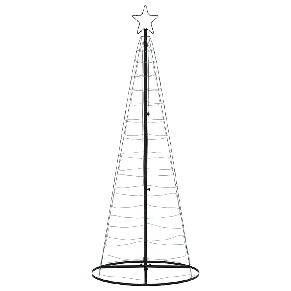 LED Weihnachtsbaum 200 LEDs Kaltweiß 182 cm