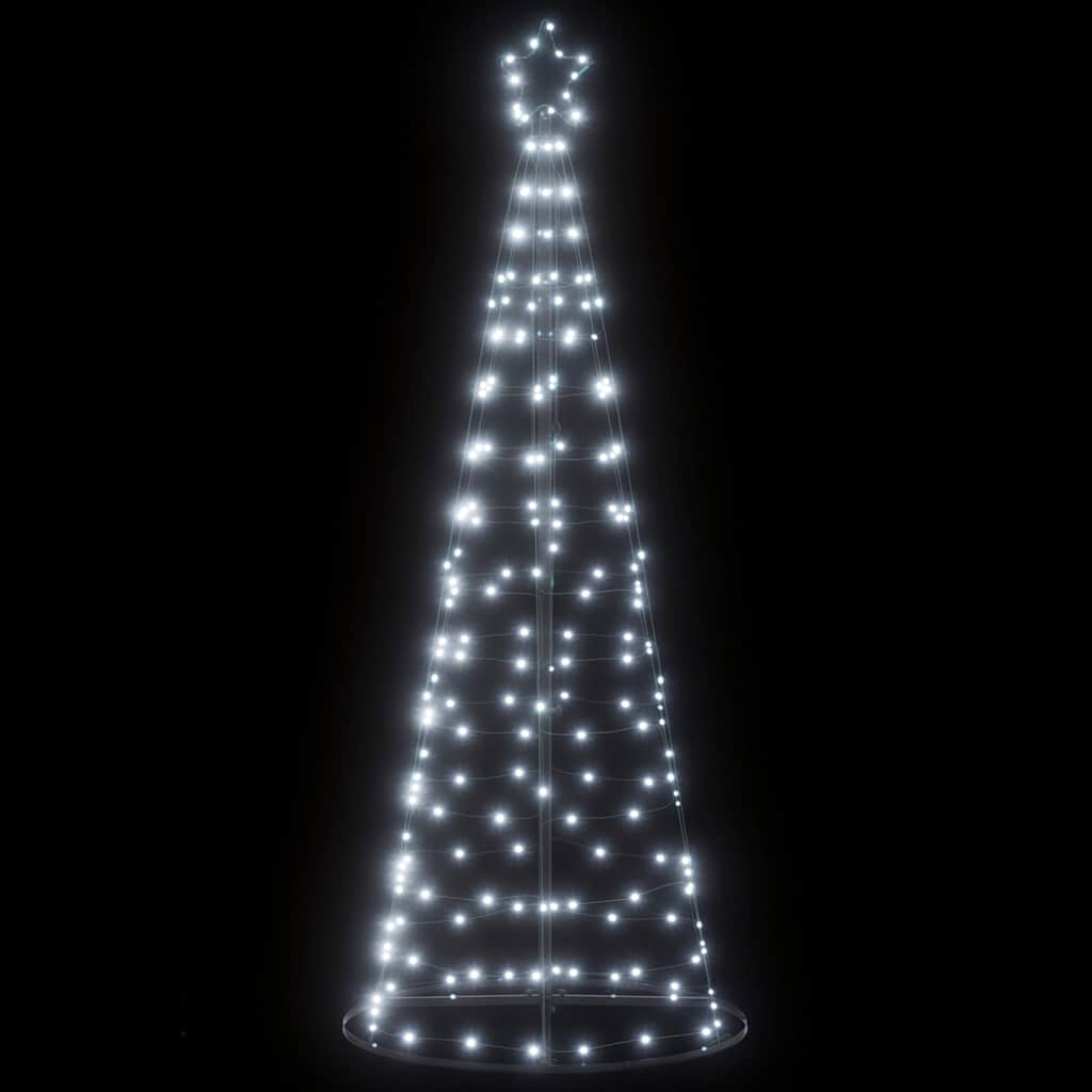 LED Weihnachtsbaum 200 LEDs Kaltweiß 182 cm