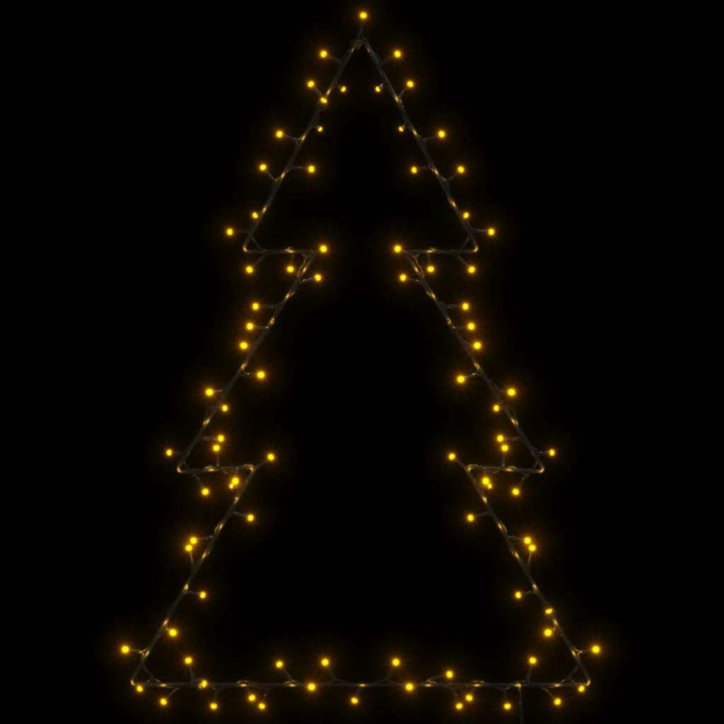 Weihnachtsbeleuchtung Weihnachtsbaum-Silhouette 115 LEDs