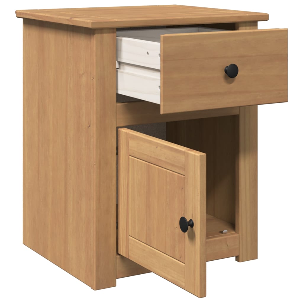 Bedside table Panama 46x40x57 cm solid pine wood
