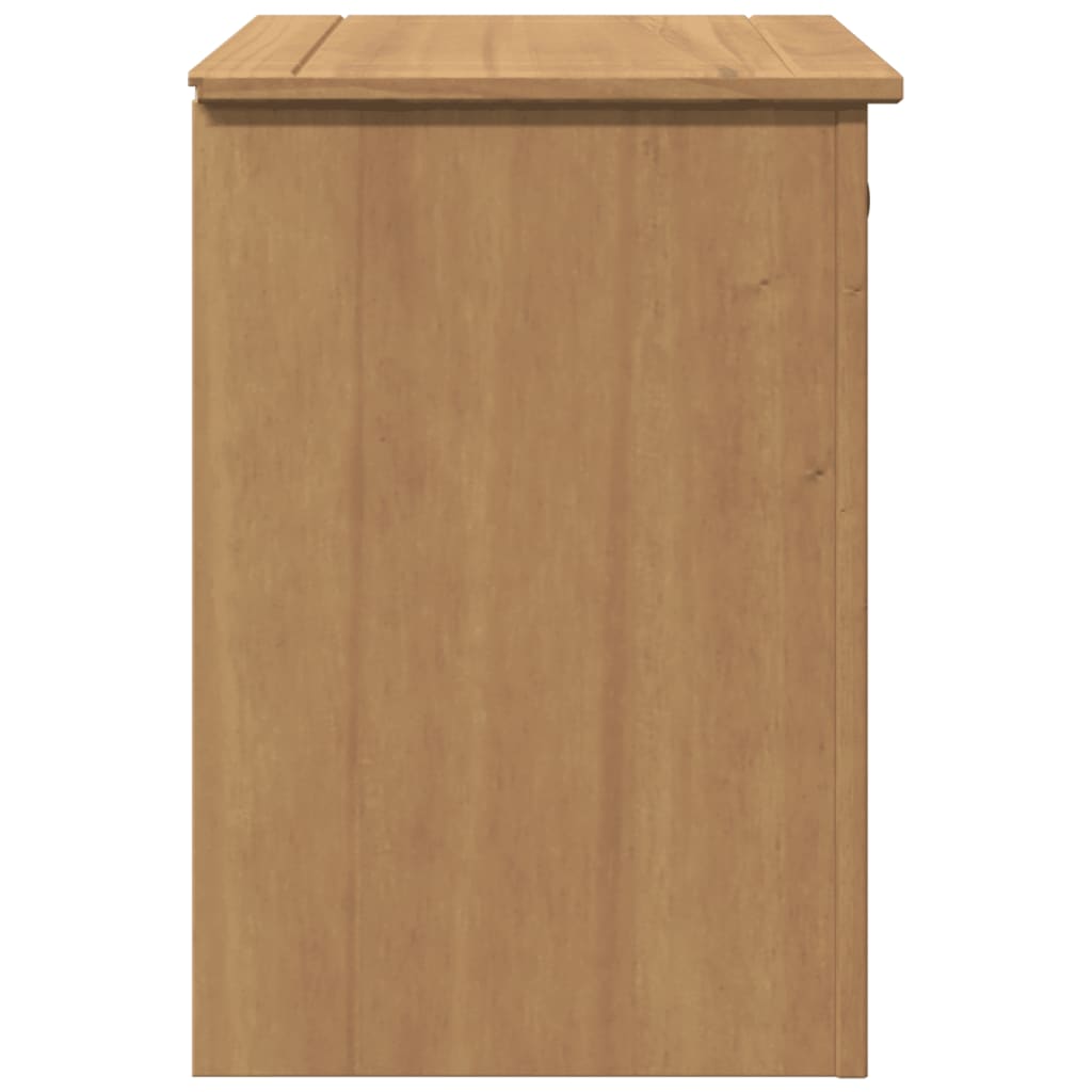 Bedside table Panama 46x40x57 cm solid pine wood