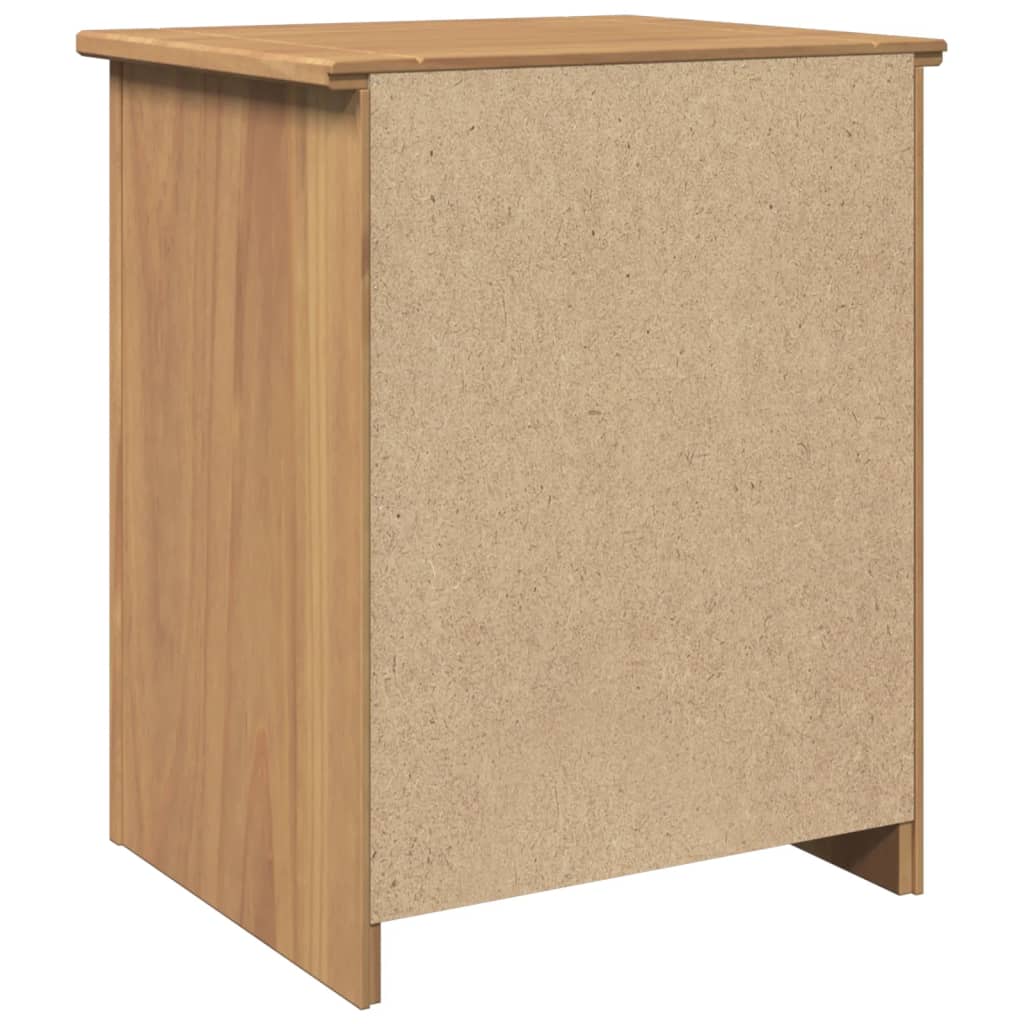 Bedside table Panama 46x40x57 cm solid pine wood