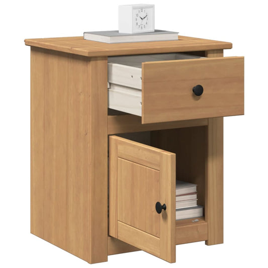 Bedside table Panama 46x40x57 cm solid pine wood