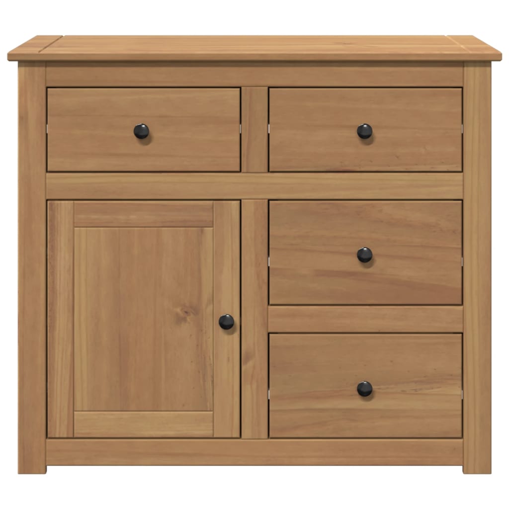 Sideboard mit Schubladen PANAMA 93x40x80 cm Massivholz Kiefer