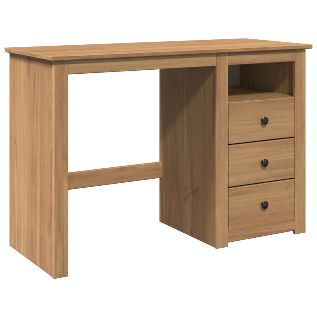 Bureau Panama 112x45x75 cm en bois de pin massif