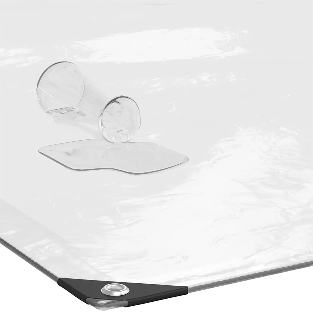 Pflanzenabdeckung mit Ösen 1x8 m Polyethylen