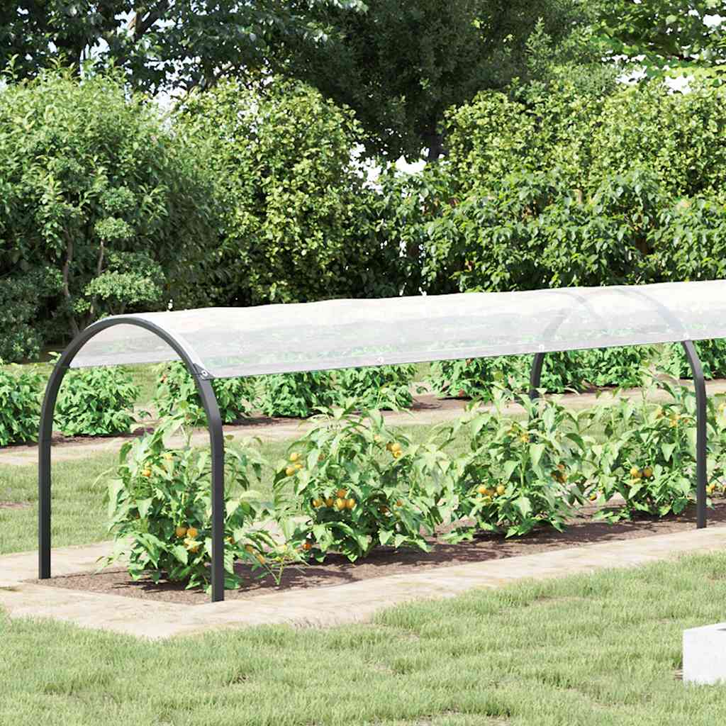 Pflanzenabdeckung mit Ösen 1x10 m Polyethylen