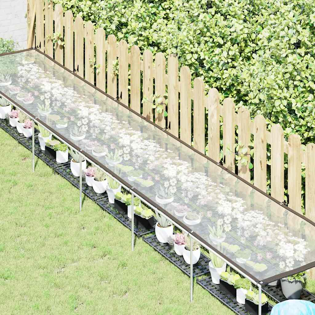 Pflanzenabdeckung mit Ösen 1x6 m Polyethylen