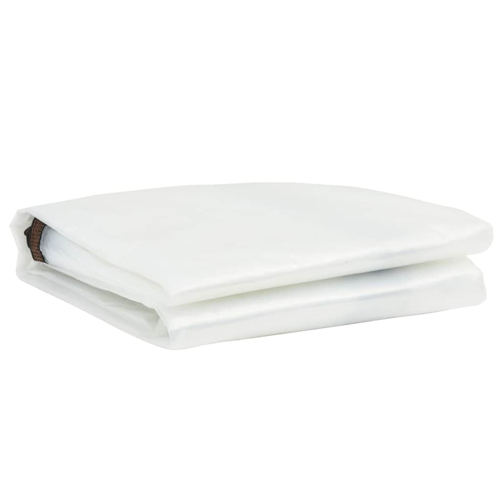Pflanzenabdeckung mit Ösen 1x8 m Polyethylen