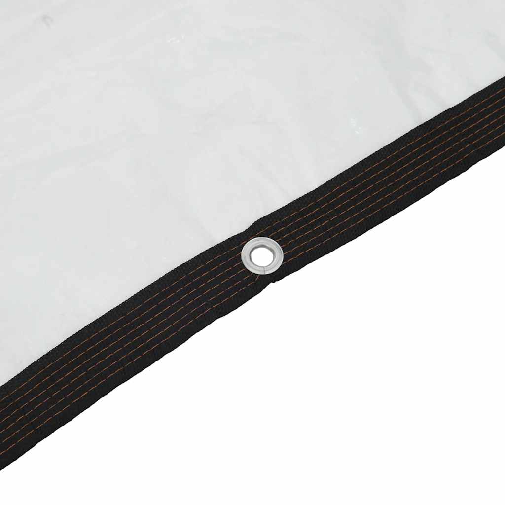 Pflanzenabdeckung mit Ösen 1x8 m Polyethylen